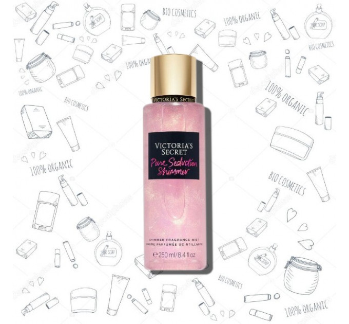 Victoria's Secret Pure Seduction Shimmer Fragrance Mist Body Spray, 250 mL -парфюмірованний спрей для тіла